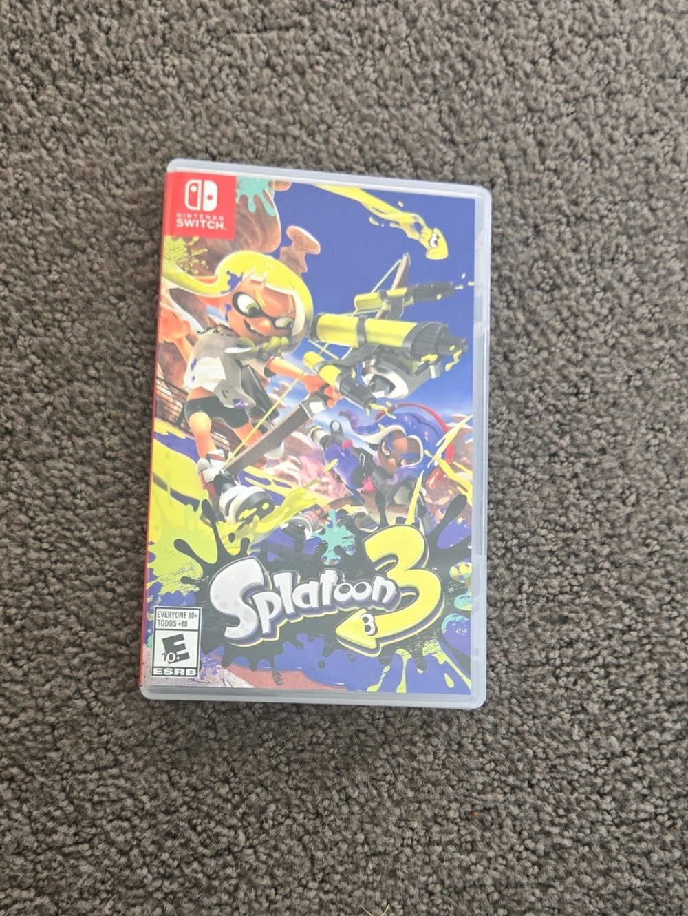 Nintendo Splatoon 3 Game + Box